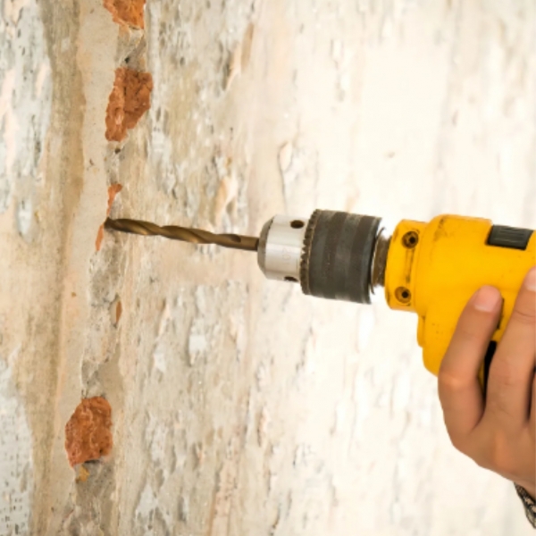 Jogo De Brocas Para Concreto C/ 5 Peças Tamanho 4,5,6,8,10mm