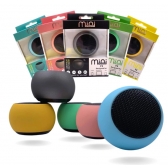 Mini Caixa Som Speaker Bluetooth Sem Fio USB Várias Cores