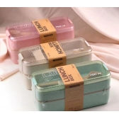 Pote Marmita Ecológica de diversos tamanhos 750ml+ Talher sortido de plástico