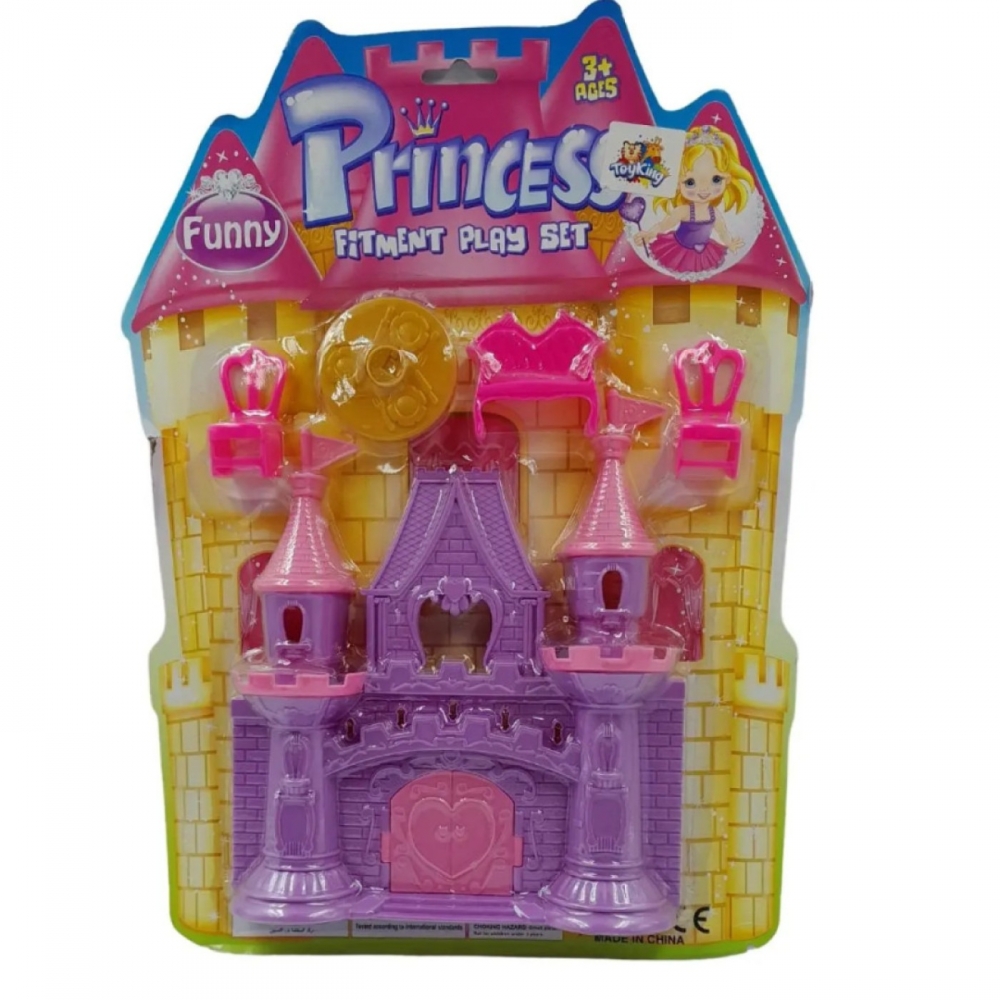 Castelo De Princesa C/ Móveis Menina