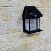 Luminaria Solar Com Movimento Sensor Luz De Parede Lâmpada LED