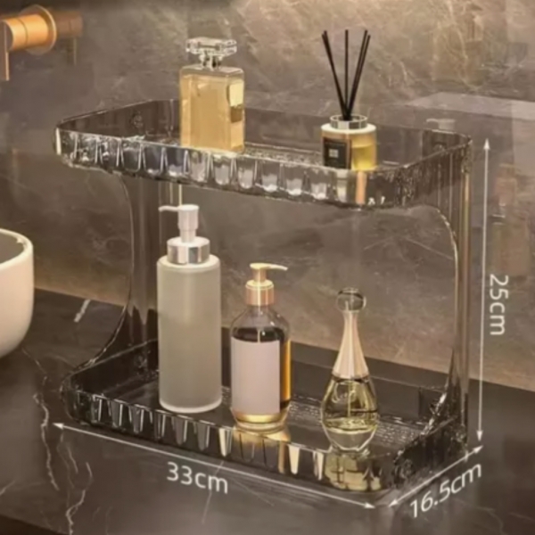 Prateleira Organizador De Banheiro Porta Maquiagem Multiuso