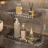 Prateleira Organizador De Banheiro Porta Maquiagem Multiuso