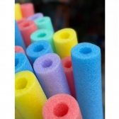 Kit 6 Macarrão Flutuador Piscina – Boias Espaguete com Furo para Praia/Hidro Cores Sortidas
