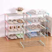 Sapateira 5 andares Organizador de Sapatos Tênis 4 Par Desmontavel Movel sapateira entrada estante