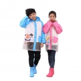 Capa De Chuva Infantil Reforçada Tamanho 10 Impermeável Menina Menino Escolar