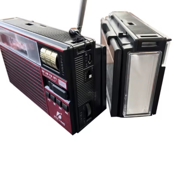 Rádio Retrô Vintage Portátil A Pilha E Tomada Am Fm Sw Pendrive Com Sd Usb