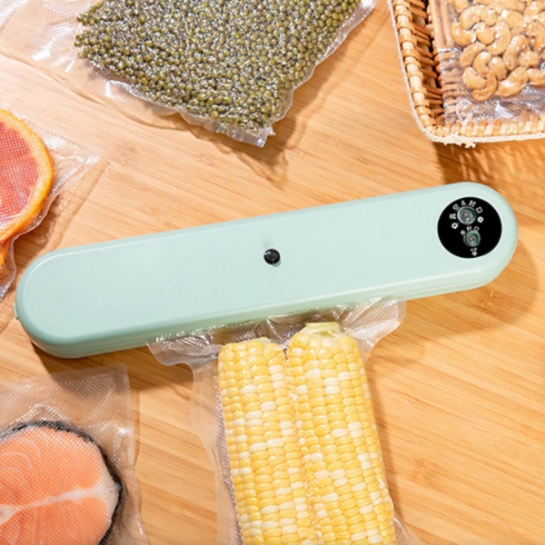 Seladora à Vácuo para Armazenar Alimentos Domésticos Embaladora a Vácuo-Envio imediato