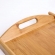 Bandeja Em Bambu Com Alça Para Servir Retangular 34X23Cm