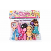 Kit Boneca Infantil com Acessórios Médicos – Brinquedo Educativo Faz de Conta Completo