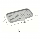 Saboneteira De Silicone Com Dreno, Antiderrapante