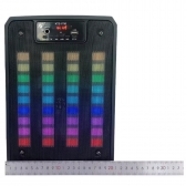 Caixa De Som Outdoor Boombox Praia Recarregável Home Theater Sem Fio Am Fm Áudio Som Speaker Rádio Portátil com Mic Spea