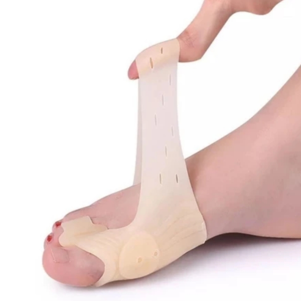 Par de Corretor Protetor de Joanete Terapia Magnética Alívio de Dores nos Pés e Dedão