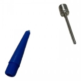 Kit Bomba De Ar Para Encher Bola Futebol Vôlei Praia