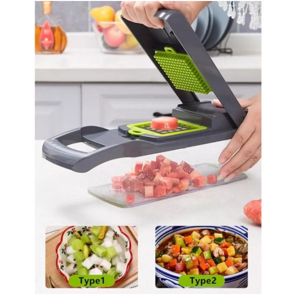 Cortador Multifuncional Fatiador De Verduras/frutas/legumes