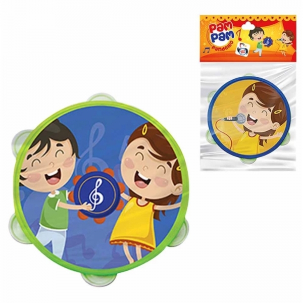 Pandeiro Para Crianças Brinquedo Infantil