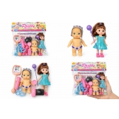 Kit Boneca Infantil com Acessórios Médicos – Brinquedo Educativo Faz de Conta Completo