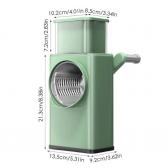 Ralador Cortador De Legumes E Verduras Fatiador De Queijo Giratótio 3 EM 1