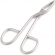 Pinça De Sobrancelha Clipe Com Alça De Tesoura