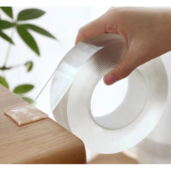 Fita Magica Dupla Face Super Forte Lavável Gel Auto Colante Lucky Bazar