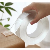 Fita Magica Dupla Face Super Forte Lavável Gel Auto Colante Lucky Bazar