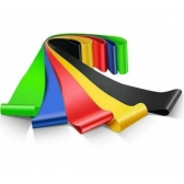 Kit 5 Mini Bands Faixas Funcional Exercícios Fitness