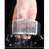 Espremedor Amassador Triturador De Alho Inox Manual Cozinha Garlic Press