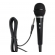 Microfone Profissional Com Cabo 3 Metros Fios Chave Liga Desliga Saída P10