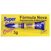12 super cola super Bond cola tudo 3g Cartela com 12 colas