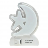 Abajur De Tomada Infantil Led Lua