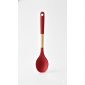 Colher Cabo de Silicone Auxiliar De Mexer 32Cm