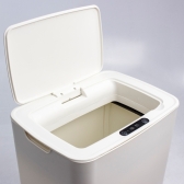 Lixeira sensor automática banheiro cozinha lixo inteligente cor Branco Kokay 056-0035