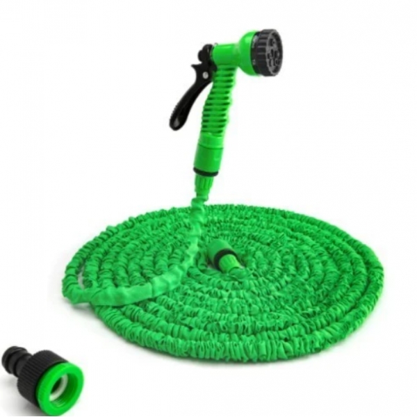 Mangueira Magica 15m METROS Flexível Irrigação E 7 Tipos De Jato