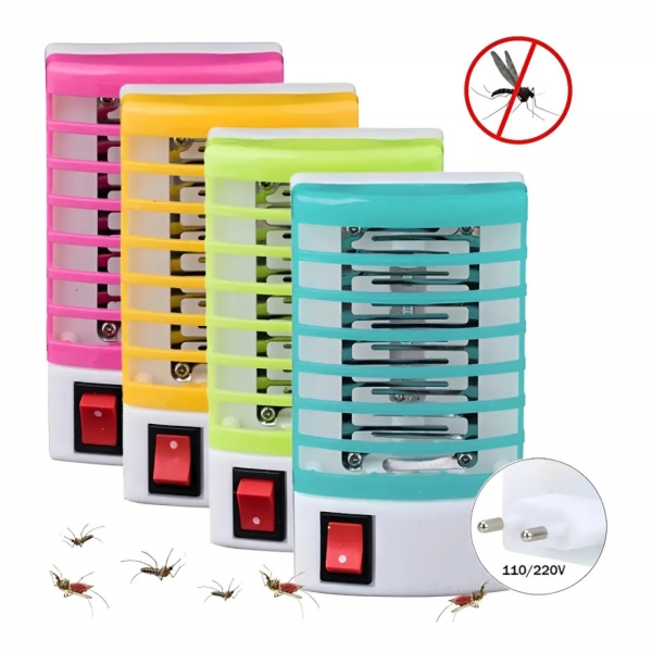 Luminária Armadilha Lâmpada Elétrica Insetos Mata Mosquito