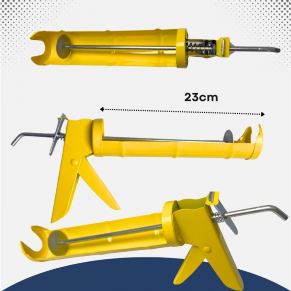 Pistola Aplicador De Silicone 9 Polegadas 400G/280Ml