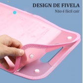 Pasta Sanfonada Com 12 Divisórias Pasta Prancheta Tamanho A4 Escritório Escolar