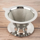 Filtro De Café 103 Inox - Coador de Café Grande Sem Uso De Papel