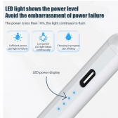 Caneta Touch Screen Ponta Fina Desenho iPad iPhone Android Alta Precisão Universal Design Grafico Tarefas Diaárias Tecno