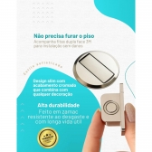 Trava Porta Magnético Inox Prendedor Fixador Segurador Imã