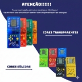 Kit com 30 Super Mini Game Retro Brinck Game Portátil 9999 jogos