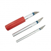 Kit Estilete de Precisão Profissional 13 Laminas Jogo Estilete Artesanato 16 Peças