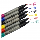 Caneta Marcador Permanente 6 Cores