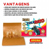 Ratoeira Adesiva Cola Forte Pega Rato Roedor