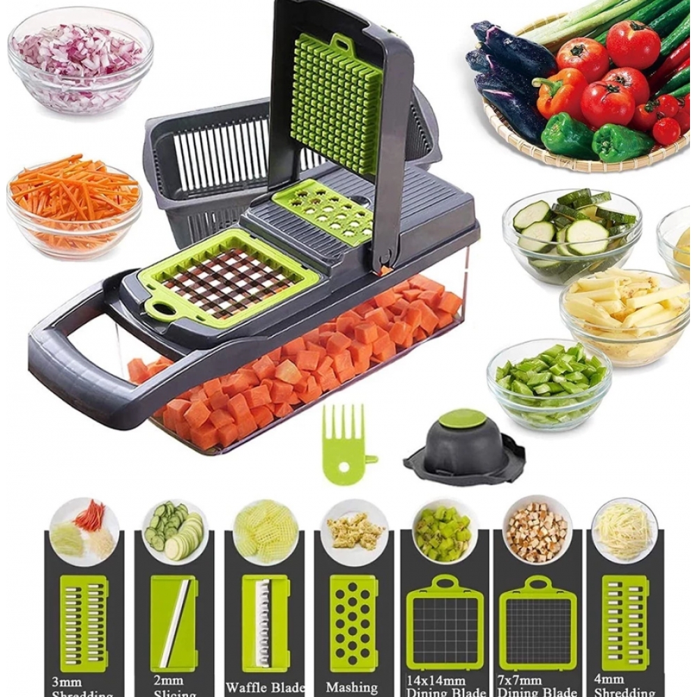 Cortador Multifuncional Fatiador De Verduras/frutas/legumes