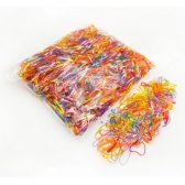 100 PEÇAS Baby Aldult TPU Elásticos Descartáveis Para Crianças Faixas De Cabelo Elásticas Meninas De Borracha