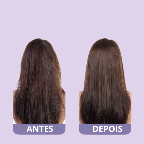 2 em 1 Escova De Alisamento Capilar Alisador De Cabelo Aquecido Recarregável Mini Pente Portátil
