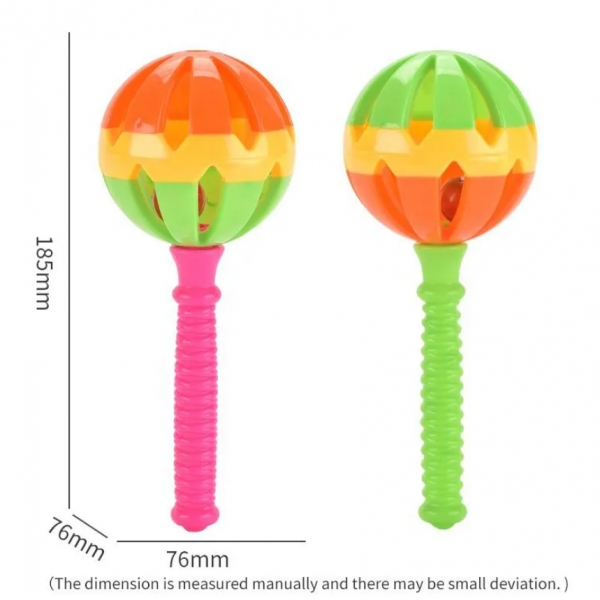 Chocalho para bebê Kit Brinquedo Sensorial Musical Infantil