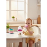 Copo de Transição Baby 220ml com Alças Laterais e Bico Macio - Ideal para Aprendizado