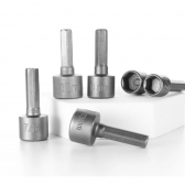 Kit de Jogo de Bits Soquete Canhão para Parafusadeira 5 A 13mm