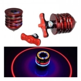 Pião Musical Luminoso Com Lançador Automatico Piao Com Luz